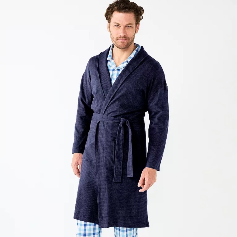 Men's Sonoma Goods For Life® Waffle Robe ( L )
